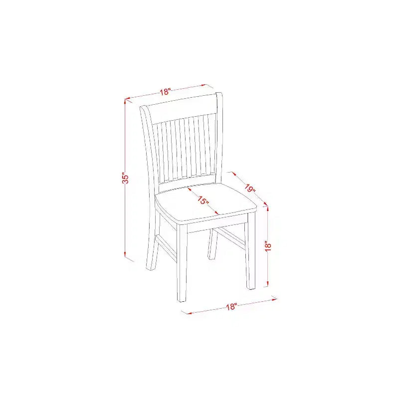 Ensemble de salle à manger HomeStock : table avec rallonge et chaises de salle à manger