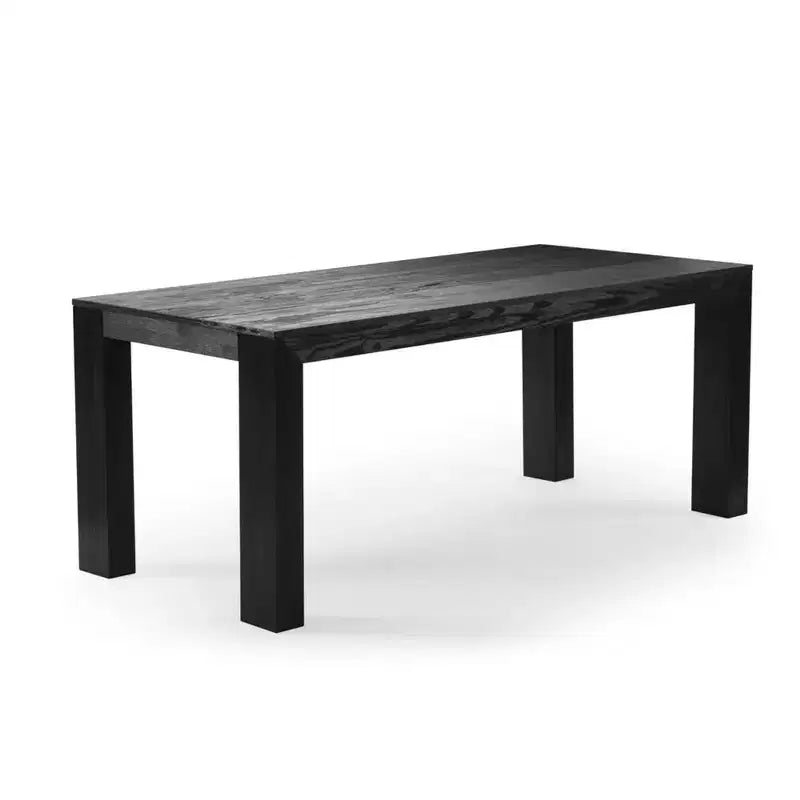Ensemble de salle à manger moderne de 72 po en bois massif avec banc et 4 chaises