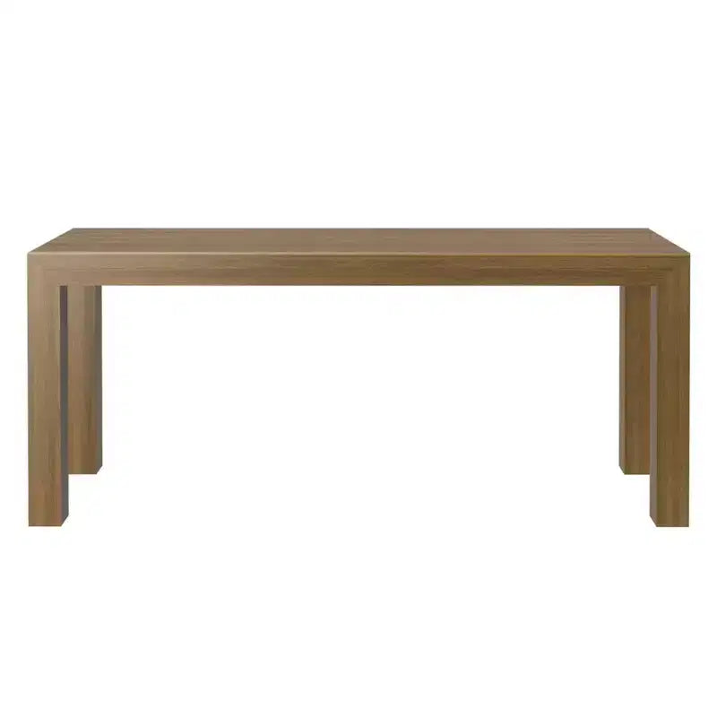 Ensemble de salle à manger moderne de 72 po en bois massif avec banc et 4 chaises