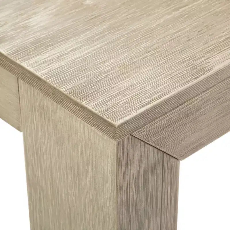 Ensemble de salle à manger moderne de 72 po en bois massif avec banc et 4 chaises
