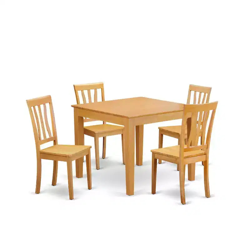 Retro Table and Chair Set - Renaissance Style Dining Furniture