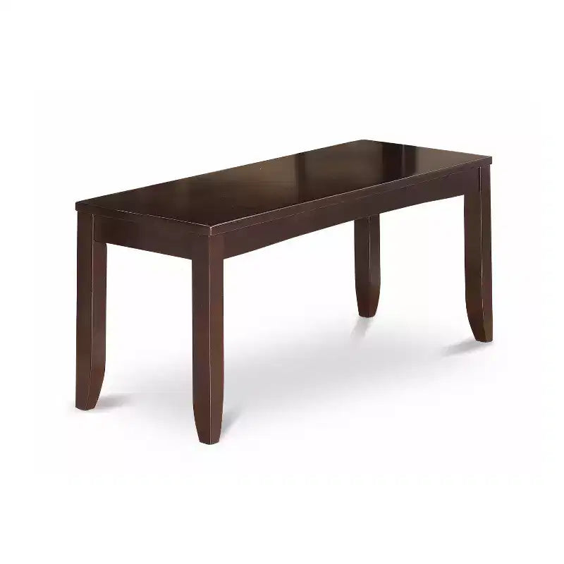 Ensemble de salle à manger 6 pièces - Table rectangulaire, 4 chaises et banc - Ensemble de cuisine