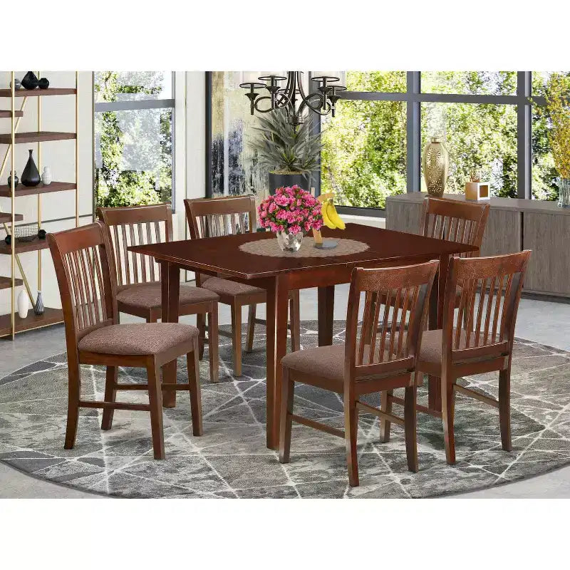 Ensemble de salle à manger Glamour Gothique - Petite table et chaises de salle à manger - Décoration d'intérieur élégante
