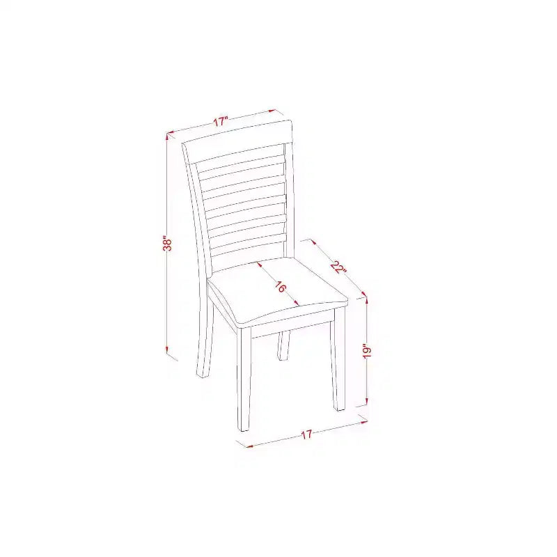 Table à manger 7 pièces ovale en bois massif finition brun selle avec 6 chaises avec