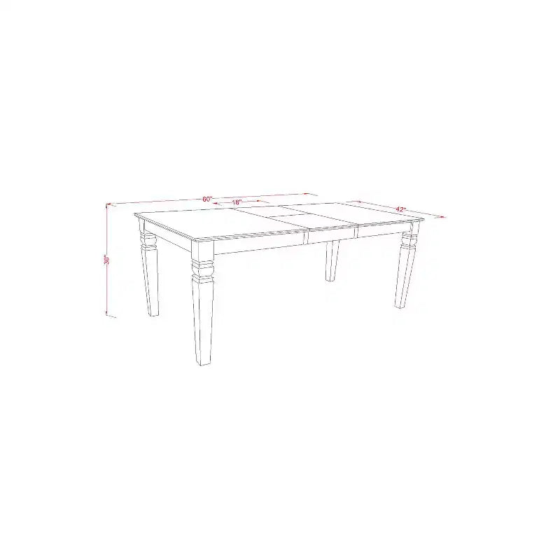 Table de salle à manger HomeStock 7 pièces rectangulaire au fini noir avec plateau en bois massif et 6 chaises