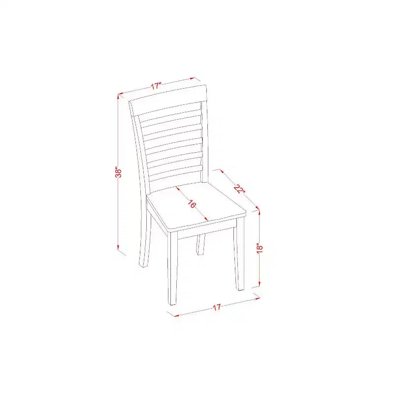Ensemble de salle à manger - Petite table de cuisine avec 4 chaises - Ensemble de salle à manger moderne