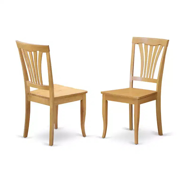Ensemble table de salle à manger avec 2 chaises, table de cuisine ronde à abattants, bois d'hévéa massif, finition marron selle, 107x107 cm