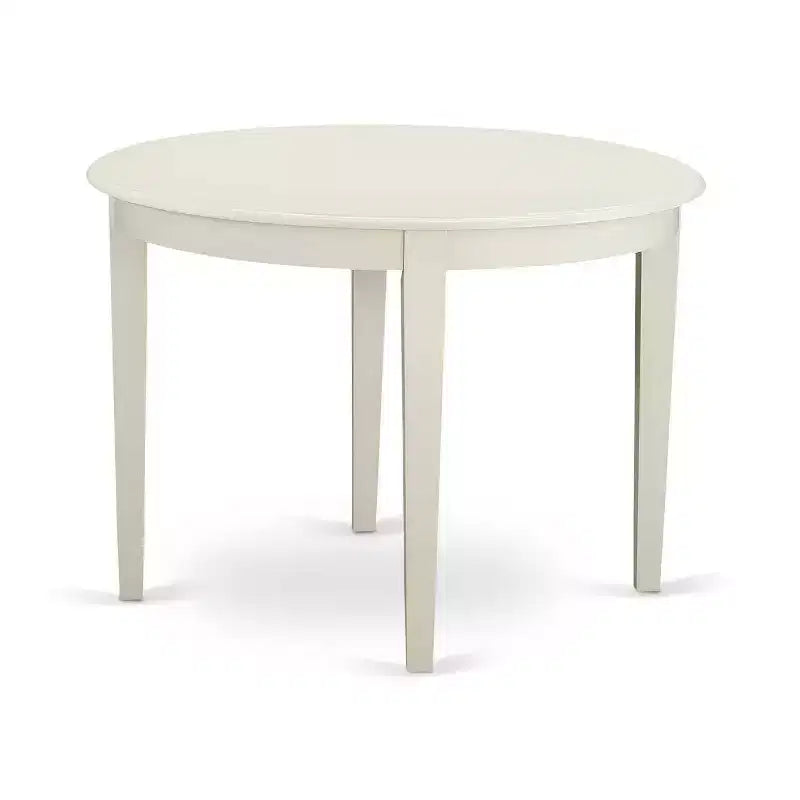 Ensemble de salle à manger rond 3 pièces – Table de 42 pouces et 2 chaises – Meuble de style baroque