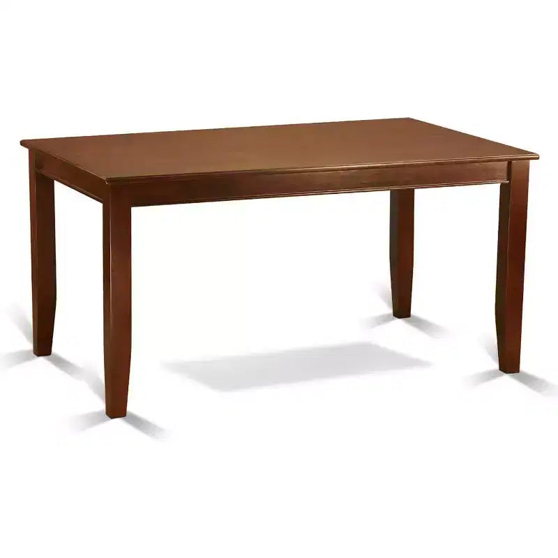 Ensemble de table à manger médiévale avec banc - Table en bois rustique de 60 pouces et 4 chaises - Élégant ensemble de cuisine style ferme