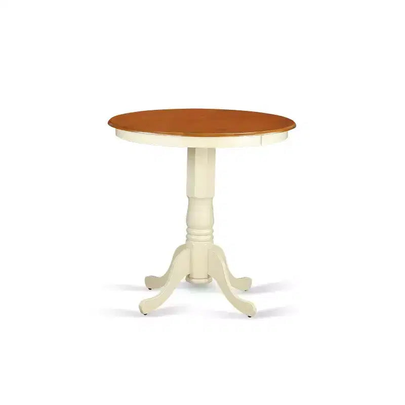 Ensemble de salle à manger hauteur comptoir - Table et 4 chaises - Style cuisine moderne