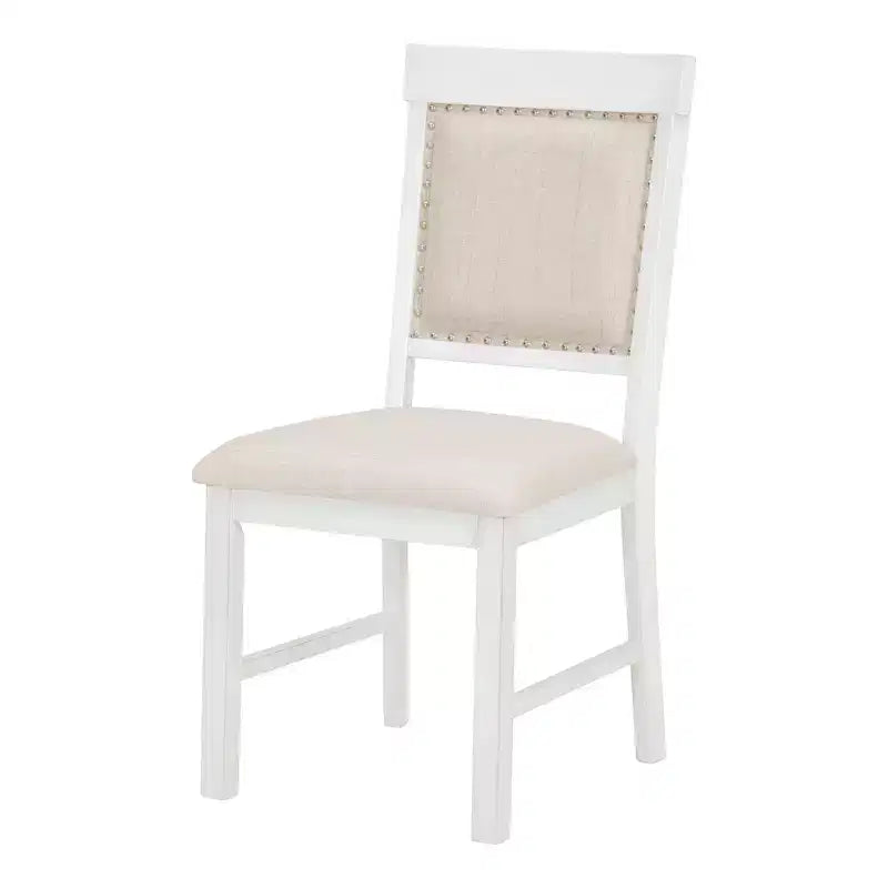 Ensemble de table de cuisine style ferme pour 4 personnes, table à manger ronde extensible en bois et 4 chaises rembourrées, ensemble de salle à manger rétro pour cuisine