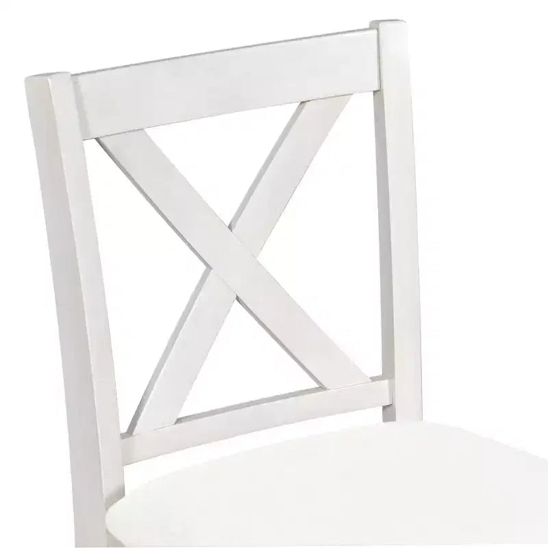 Ensemble de salle à manger à hauteur de comptoir pour 4 personnes, table de bar en bois avec étagère de rangement et 2 tabourets et 2 chaises pour petits espaces