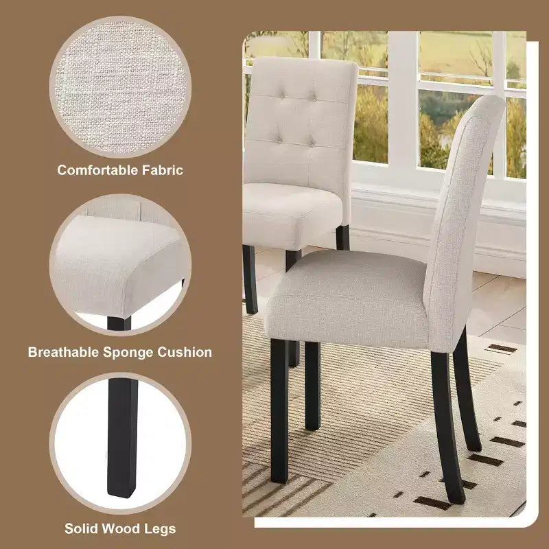 Ensemble de salle à manger moderne 6 pièces Griffin de GDFStudio avec table en faux marbre de 63 po, 4 chaises et 1 banc