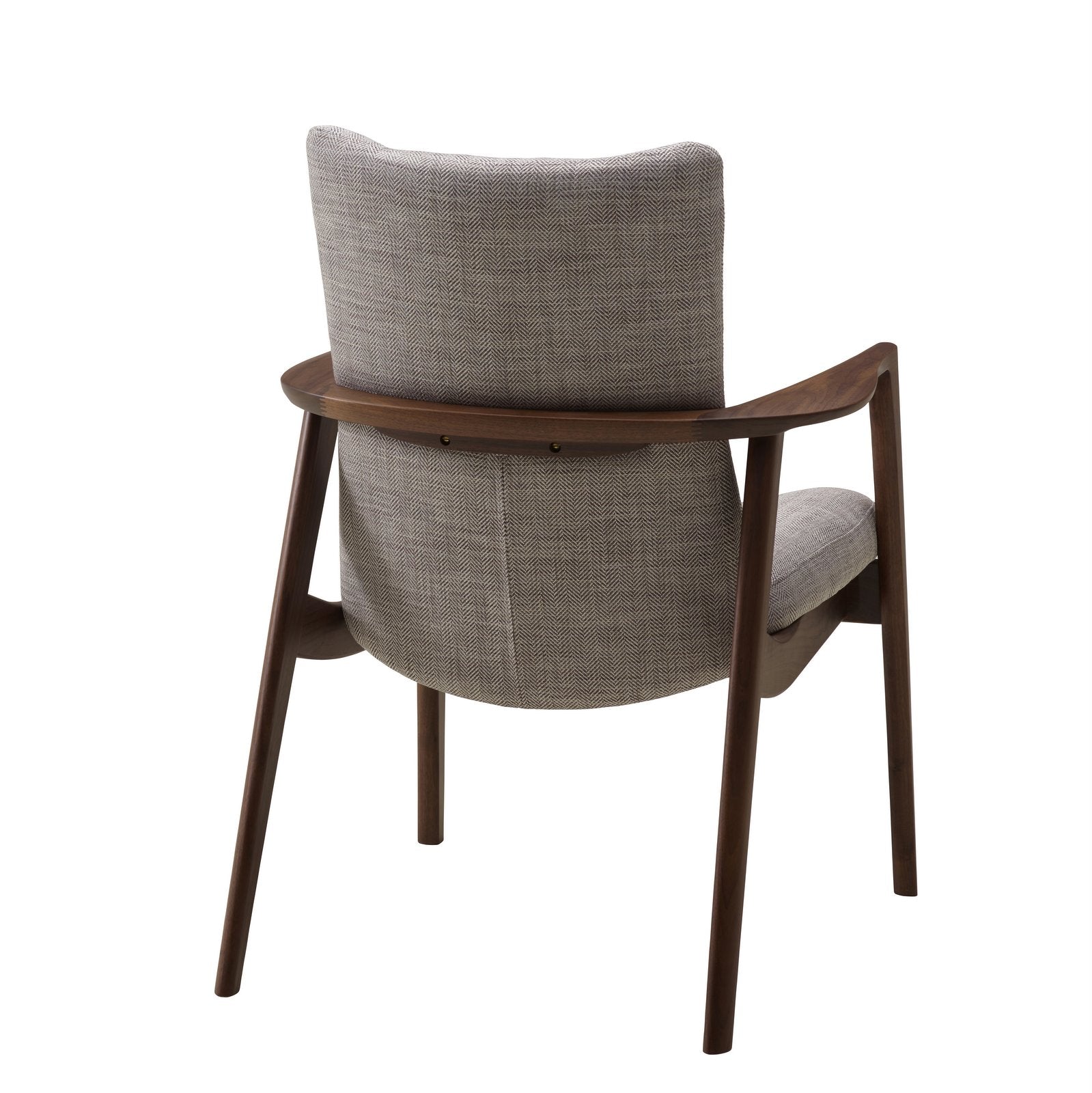 Chaise de salle à manger minimaliste en chêne massif