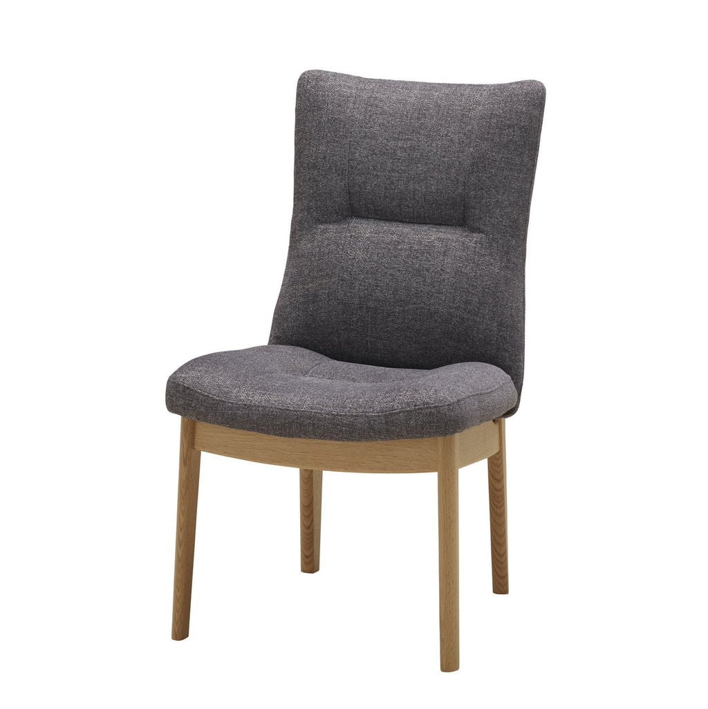 Chaise de salle à manger en chêne massif