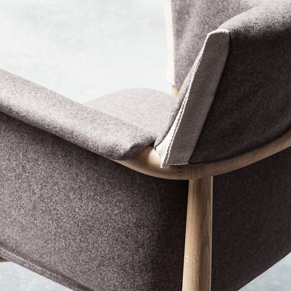 Chaise de salle à manger en cuir chêne massif noyer massif