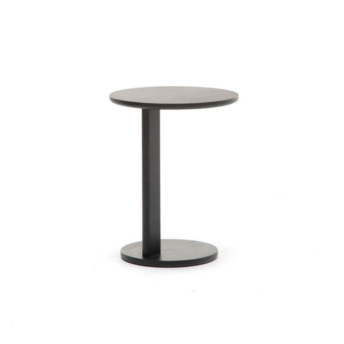 Table basse compacte en bois massif