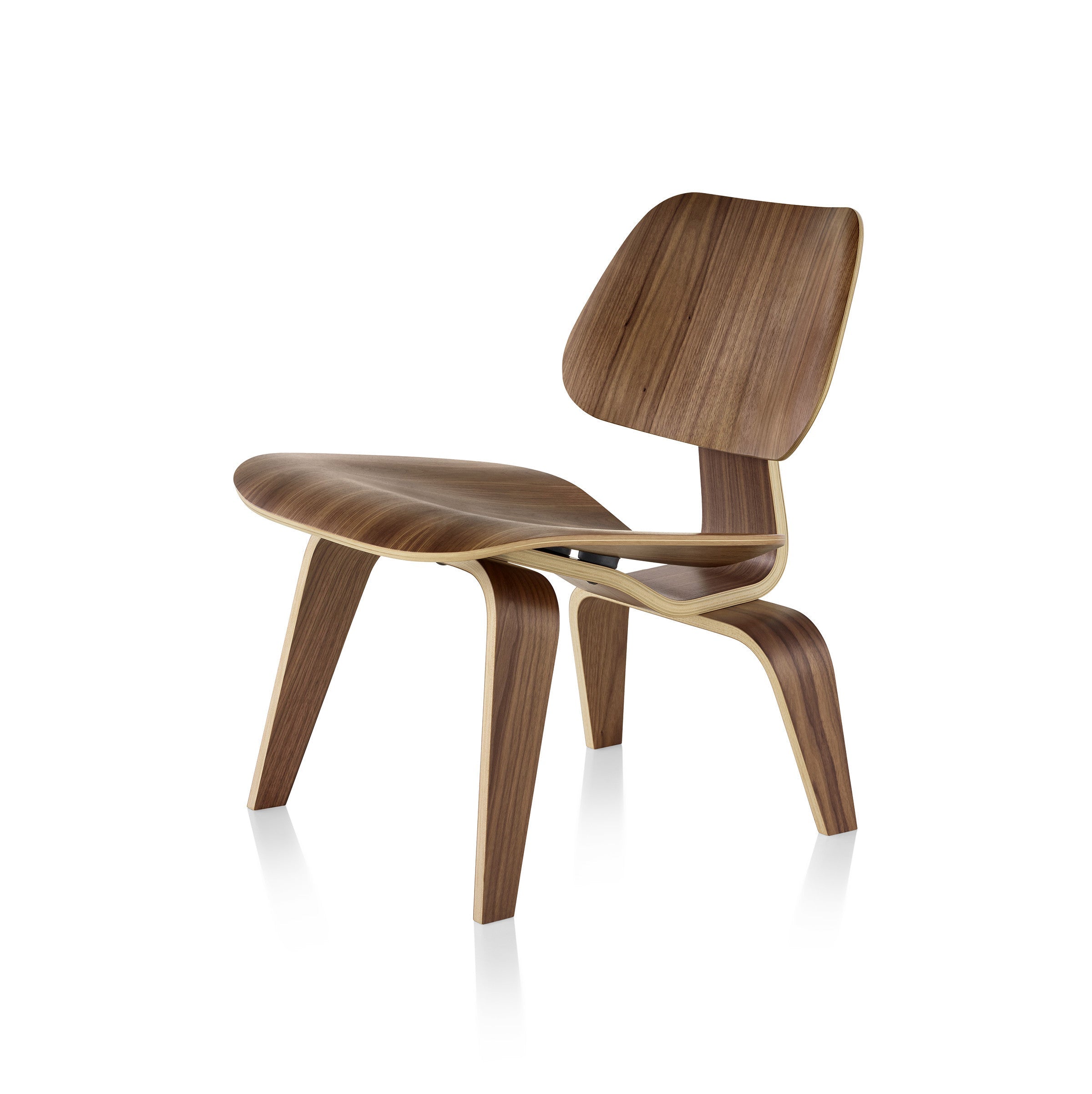Fauteuil moderne en placage de bois