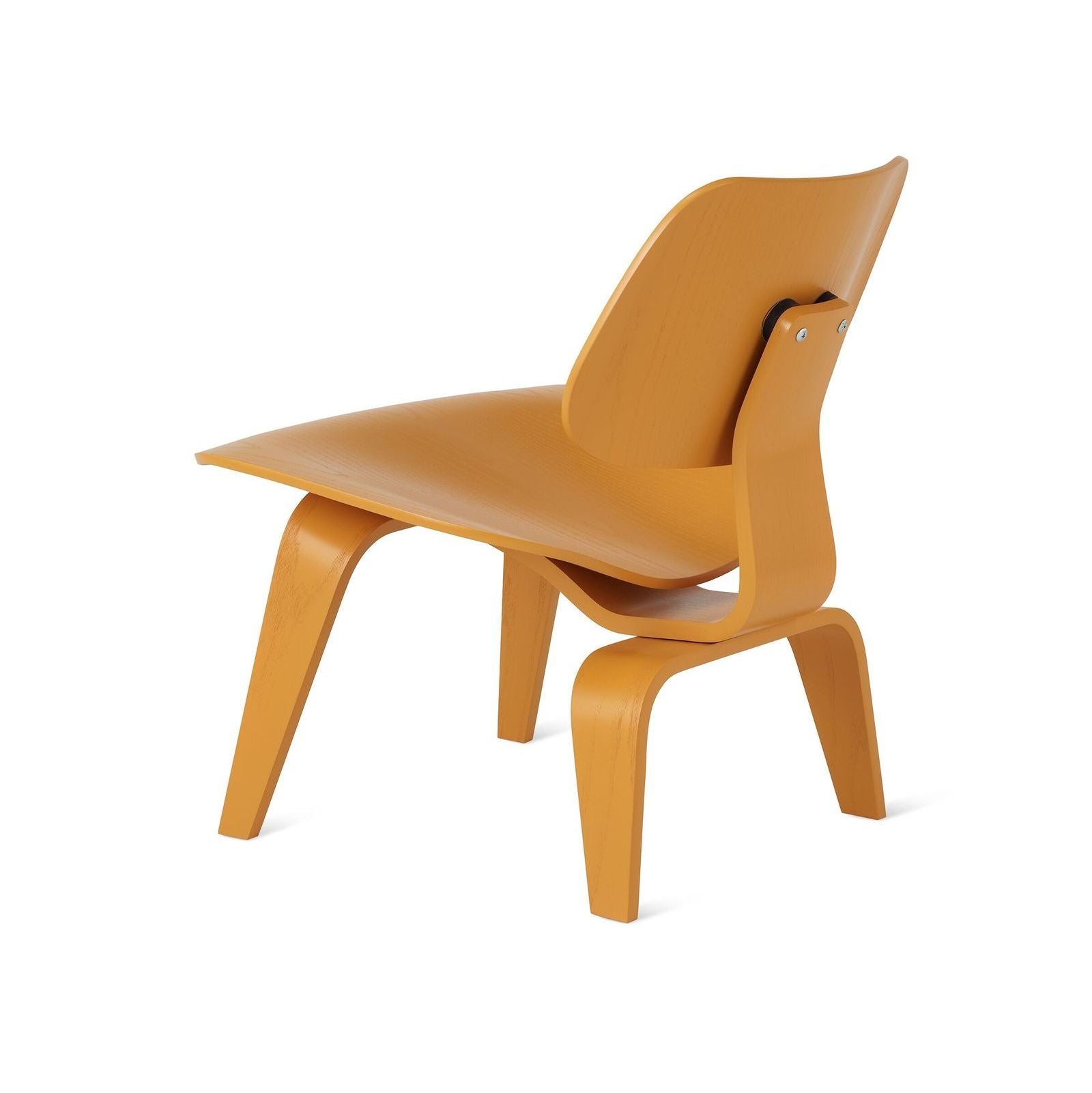 Fauteuil moderne en placage de bois
