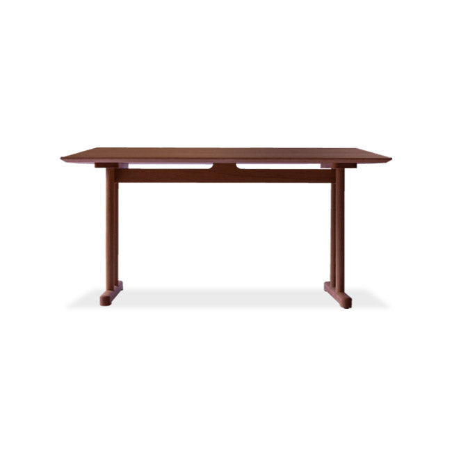Grande table à manger en bois massif